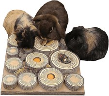 ROSEWOOD BOREDOM BREAKER MAZE A LOG TREAT CHALLENGE RABBIT GUINEA PIG GNAW TOY