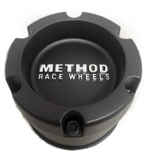 1524B114-3-S1 Method Race Wheels Black Wheel Center Cap