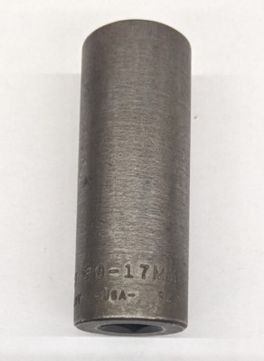 Wright Tool 17mm Deep Impact Socket Metric 3/8'' Drive 6 Point 39-17MM USA NOS