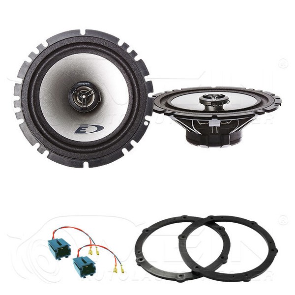 Alpine Lautsprecher FüR Peugeot 208 I 2012-2019 Front TüR Vorn 2-Wege 220W #Bvji-image