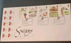 GB - 1993 - "Swans" -  Royal Mail First Day Cover - Caerlaverock Dumfries SHS