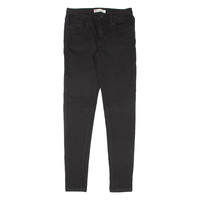 LEVI'S 710 Girls Jeans Black Slim Skinny W25 L27