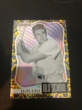 Ralph Kiner EXTREMELY RARE Snakeskin #d / Prizm FOTL 2021 Panini Old School