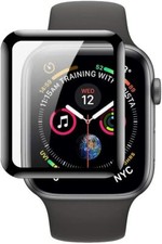  2 Pack Premium Tempered Glass Apple Watch Screen Protector Series 4/5/SE/6