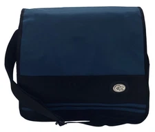 Georgia Tech Yellow Jackets Messenger-Computer Bag w/Custom Lining & Concho-New