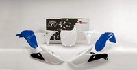 Kunststoff-Kit Racetech Originalfarbe Weiß/Blau Yamaha YZ 250 F (CG34) 2014-16
