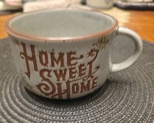 Home Sweet Home Wide Mouth Mug Soup Speckled ...