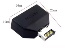 USB 3.2 c front panel header male to USB female adaptor Type E 19pin