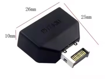 USB 3.2 c front panel header male to USB female adaptor Type E 19pin