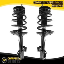 Front Pair Complete Strut & Coil Spring Assemblies for 2004-2006 Lexus RX330 AWD