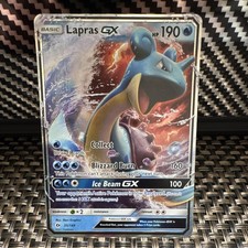Carta Pokémon TCG Lapras GX Holo 35/149 Sole e Luna Ultra Rara