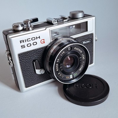 Ricoh 500G _ Kompakter Entfernungsmesser _ Top Ästhetik _ für Reparatur / Teile