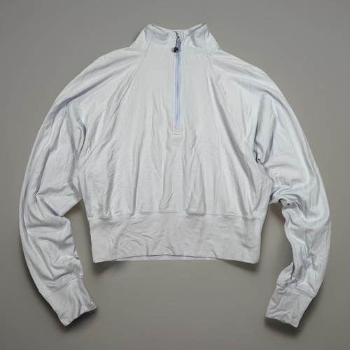 Lululemon Ready To Rulu Half-Zip Pullover Sweatshirt Light Purple Womens Size 4