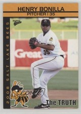 2008 MultiAd Sports Salt Lake Bees Henry Bonilla #11 jg3
