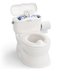 2-in-1 Toddler Potty Training Toilet - with Detachable Training Seat, Realist...