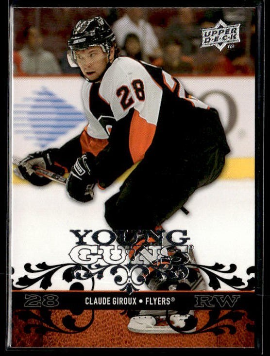 L53,519 - 2008-09 Upper Deck #235 Claude Giroux YG RC