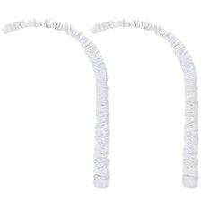 Tatuo 2 Pieces Nursery Crib Mobile Arm Cover Baby Bed Bell White