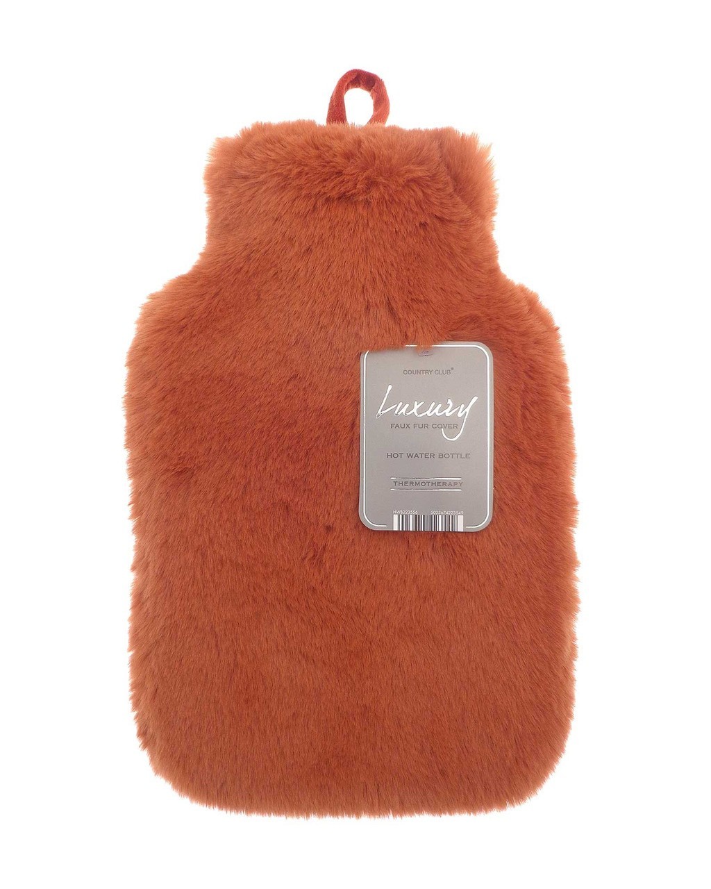 Countyr Club Copper Extra Thick Luxury Faux Fur 2L Hot Water Bottle & Cover