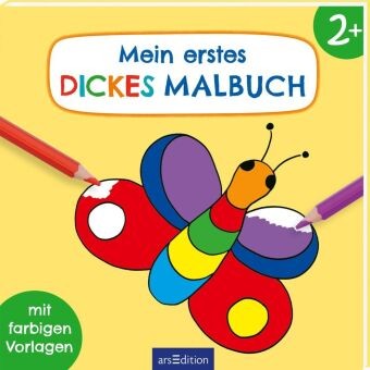 Mein Erstes Dickes Malbuch Ab 2 | Kartoniert | 9783760783758-image