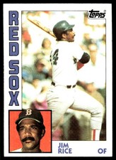 Jim Rice 1984 Topps #550 Boston Red Sox MLB READ FREE SHIPPING AutographDen
