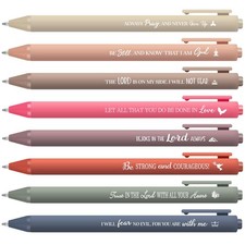 80 Pcs Bible Verse Pens Christian Ballpoint Pens Inspirational Quotes Writing...