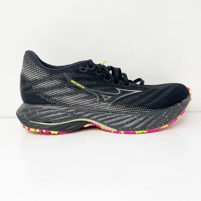 Mizuno Mens Wave Rider 28 J1GC246301 Black Running Shoes Sneakers Size 6.5