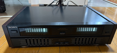 SONY SEQ-V9900 Graphic Equalizer Audio Black Used From Japan | eBay