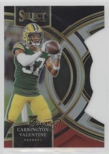 2023 Select Premier Level Black & Red Prizm Die-Cut Carrington Valentine 03uh