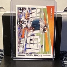 Panini Rookies & Stars Jalen Hurts Man in Motion #MM-14 Eagles NFL Football Card