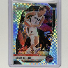 Kristy Wallace 2024 Panini Prizm WNBA #133 Checkerboard Prizm Indiana Fever