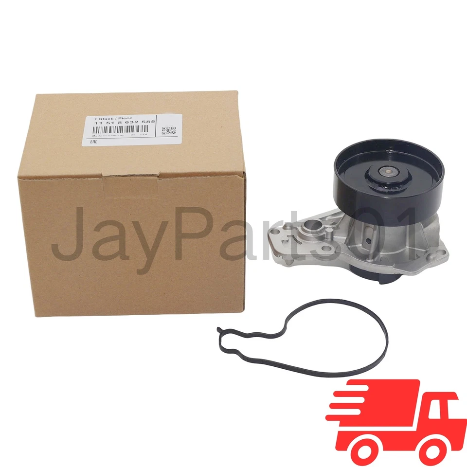 11518632585 Water Pump assembly for BMW 340i 440i 540i 740i X3 B58 US NEW OEM - Image 4 of 4