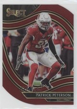 2020 Panini Select Field Level Maroon Prizm Die-Cut Patrick Peterson #343 0bv5