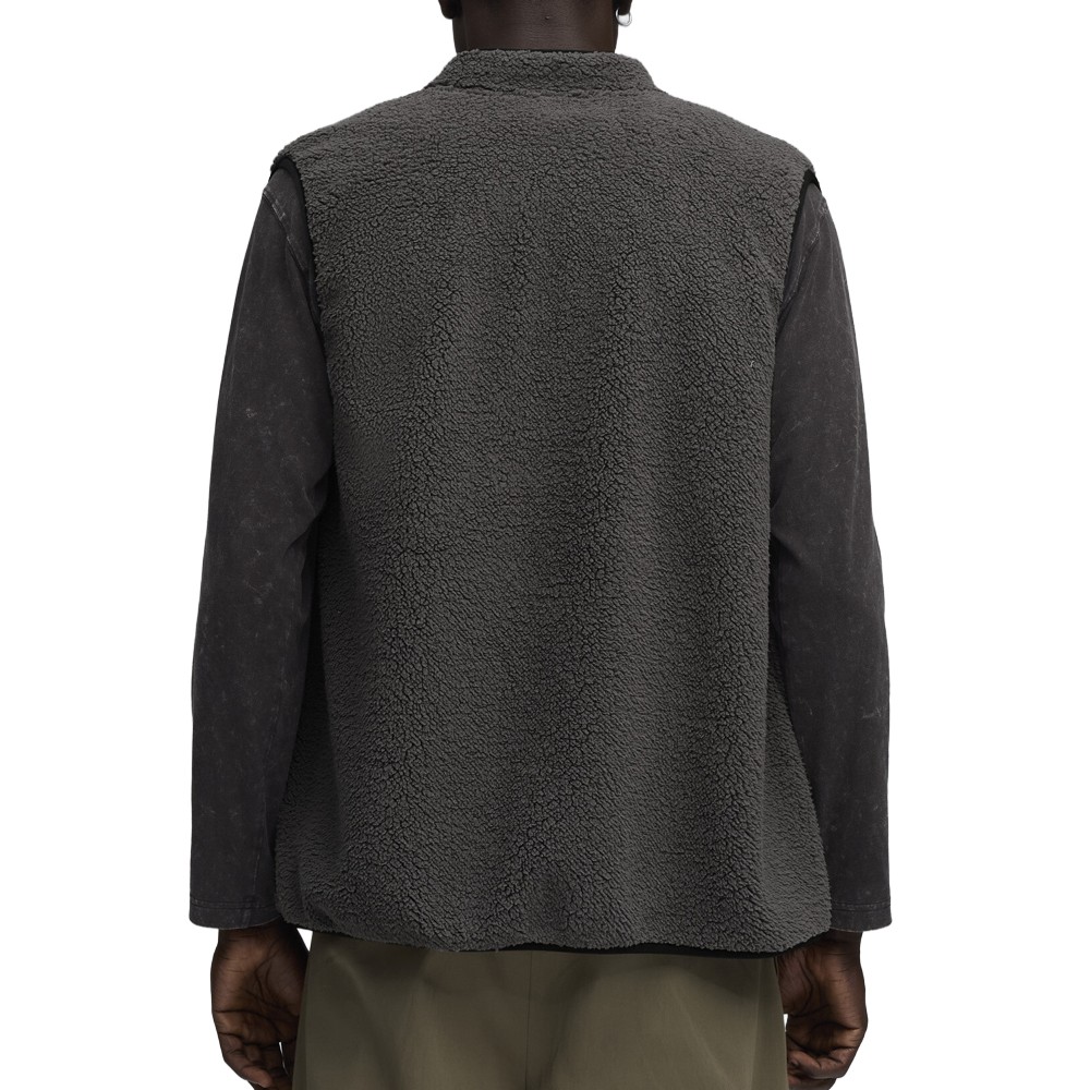 PUMA Pumatech Winterized Gilet Full Zip Vest Mens Grey Casual Athletic Outerwear - product detail image 4