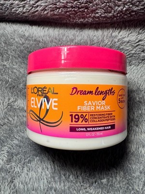 L'Oreal Paris | Elvive Dream Lengths | Savior Fiber Hair Mask | 12 oz (MSRP $15)