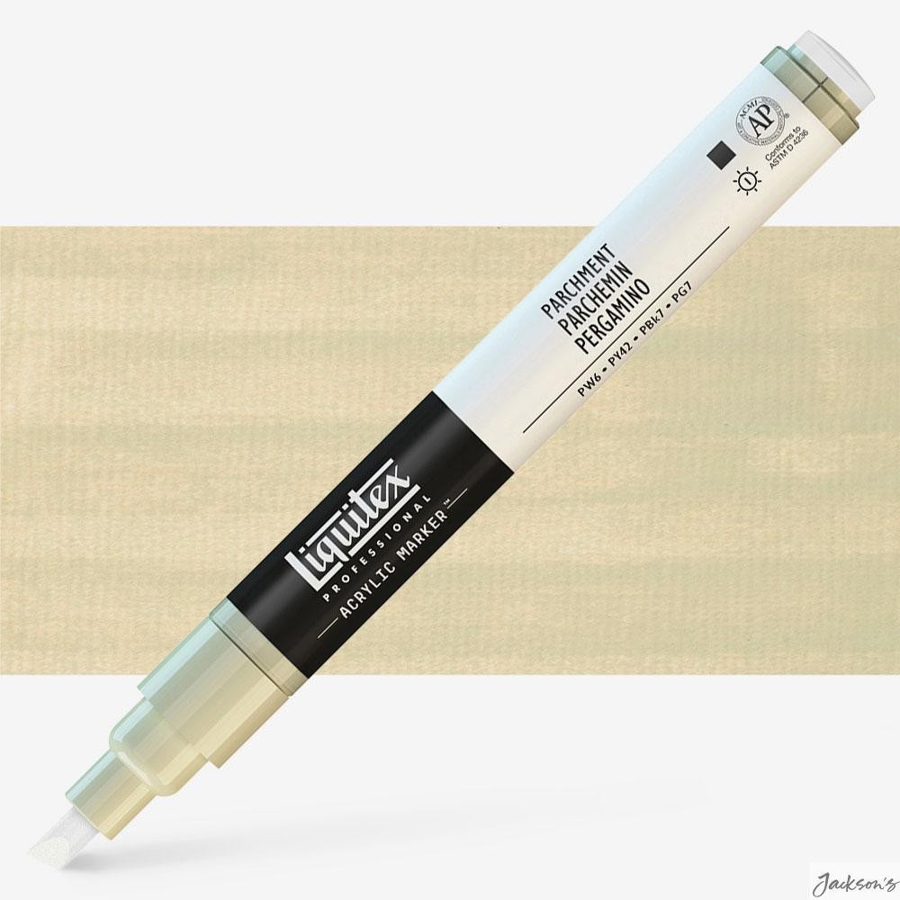 Liquitex Professional Marker Acrylic 2-4mm Chisel Nib Parchment Art Pen