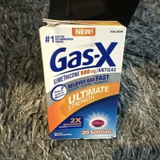 Gas-X Ultimate Strength Gas Relief Softgels - 20 Softgels, Exp 05/2028