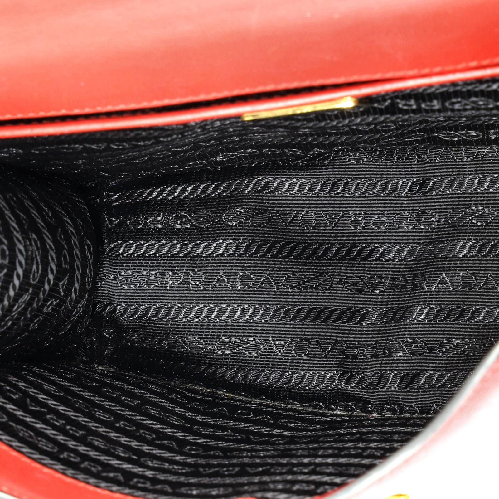 Prada Envelope Flap Chain Shoulder bag Saffiano Leather Small thumbnail 5