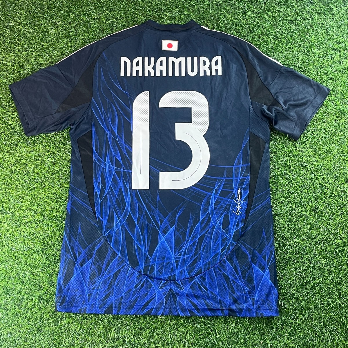 Japan 2024 Y-3 Official Jersey Shirt Kit - JPN XL - Nakamura