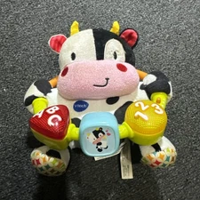 VTech Lil' Critters Moosical Beads Plush Cow Musical Baby Toy Stuffed Animal