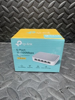 TP-LINK 5 Port Desktop Ethernet Switch (NEW SEALED) Model: TL-SF1005D