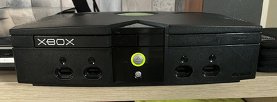 Microsoft Xbox Original 1.4 - TESTED WORKING - (CPU caps + other caps replaced)