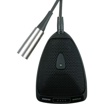 Shure MX393/O Condenser Microphone -Black