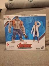 Marvel Legends Gray Hulk and Dr. Bruce Banner Two Pack Set Avengers NEW
