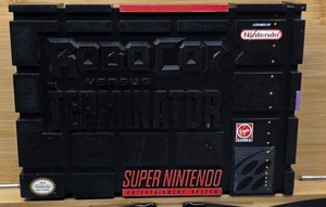 Robocop vs Terminator *  Snes Cover Only * Super Nintendo Original