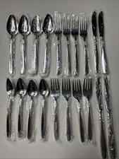 Ekco Eterna Inverness Silverplate Flatware 4 Piece Set-20 Pieces