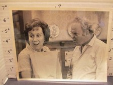 CBS TV studio show photo 1971 ALL IN THE FAMILY Carroll O'Connor Jean Stapleton