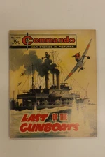COMMANDO COMIC WAR STORIES IN PICTURES No.1349 LAST OF THE GUNBOATS 1979 GN286