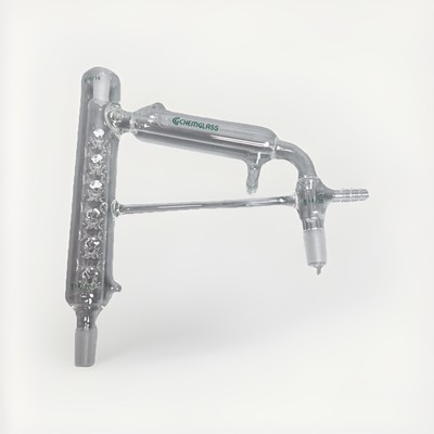 Chemglass Vigreux Distillation Head Jacketed 100mm Column
