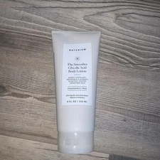 Naturium The Smoother Glycolic Body Lotion Exfoliate Skincare 8 fl oz