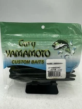 Gary Yamamoto Custom Baits 5" PRO-SENKO 9P-10-194J in WTRMLN/BLK Flake for BASS